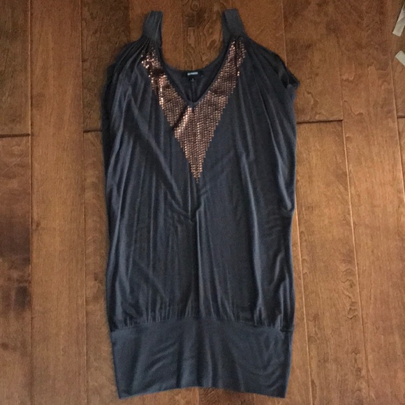 Express Loose Fitting Tank Dress - Picture 1 of 4